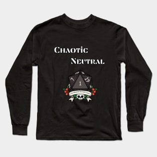 Chaotic Neutral Long Sleeve T-Shirt